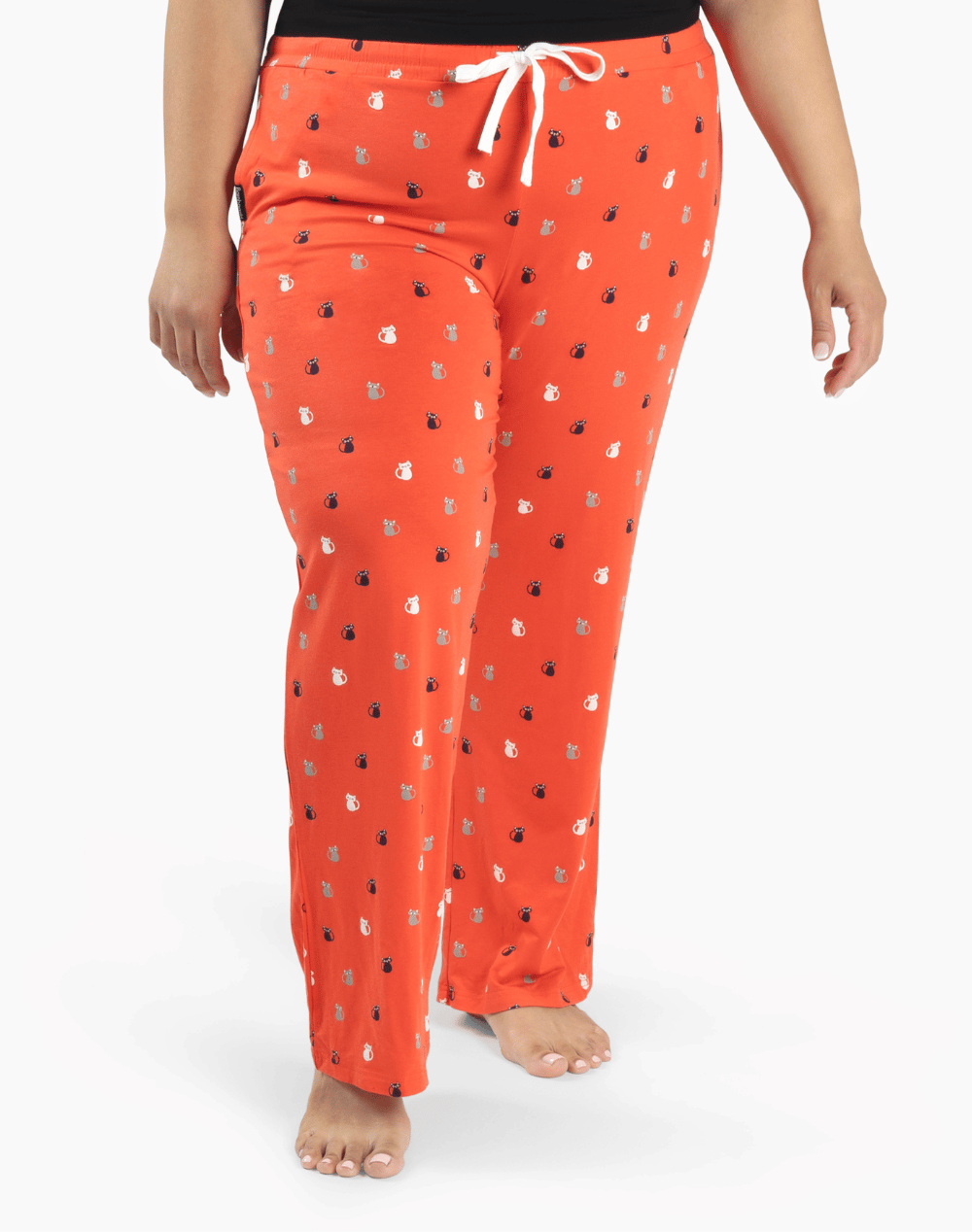 WOMENS KITTY KAT BAMBOO JERSEY SLEEP PANT