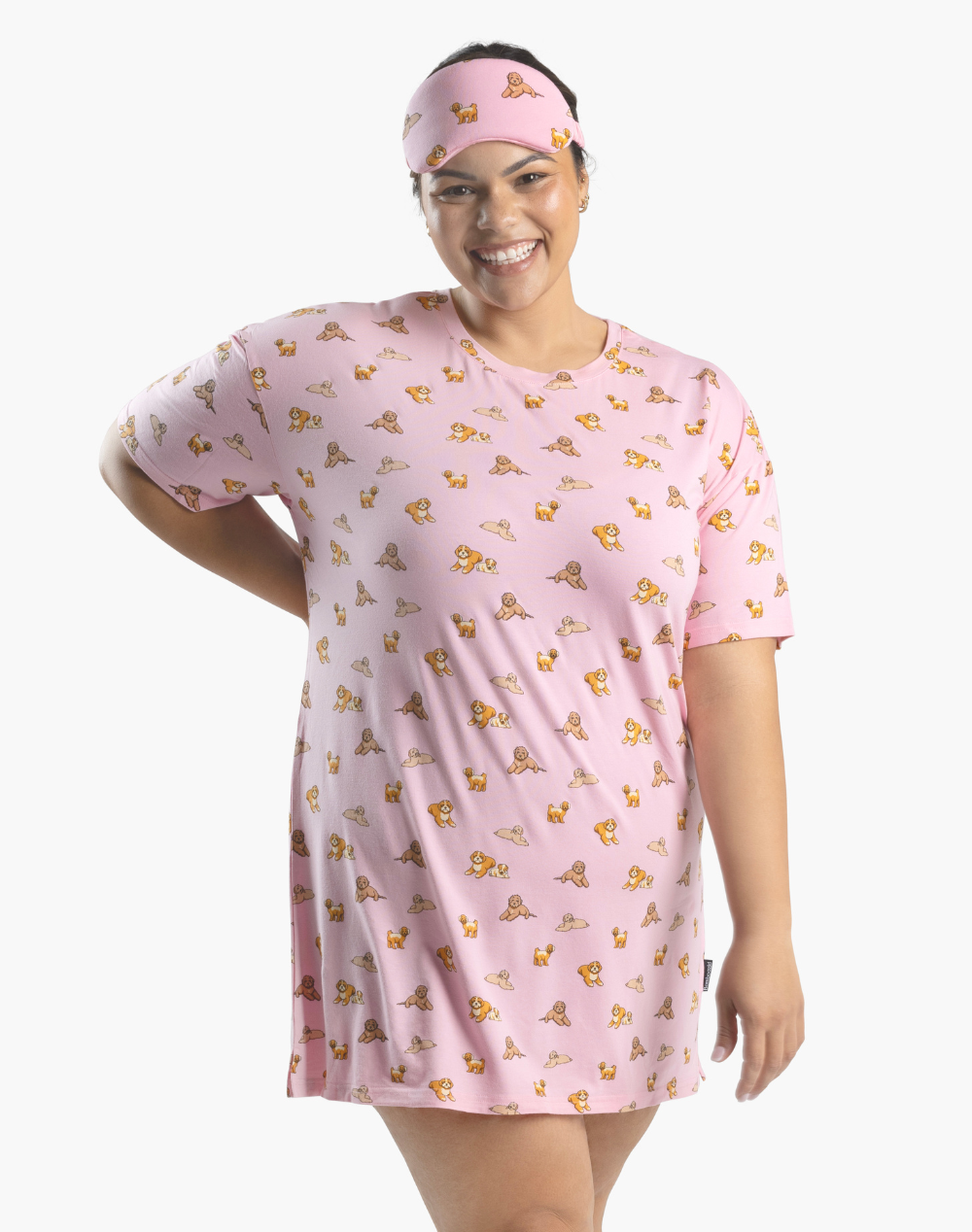WOMENS CAVOODLES JERSEY NIGHT-TEE