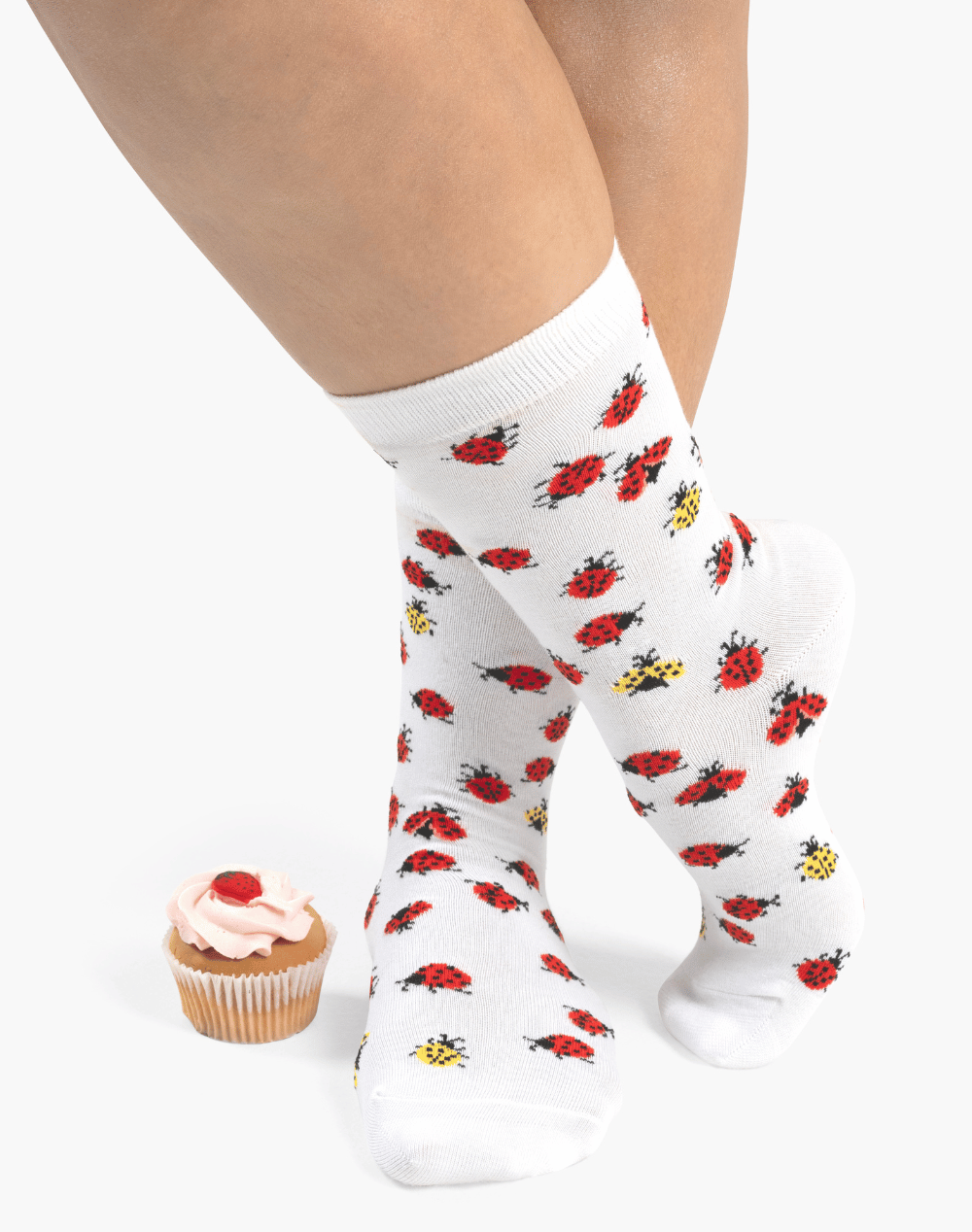 WOMENS LADYBUG BAMBOO SOCK