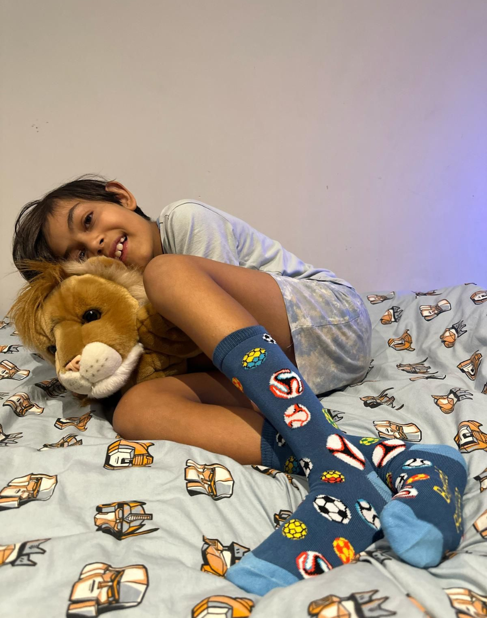 KIDS SOCCER BALLS BAMBOO SOCK