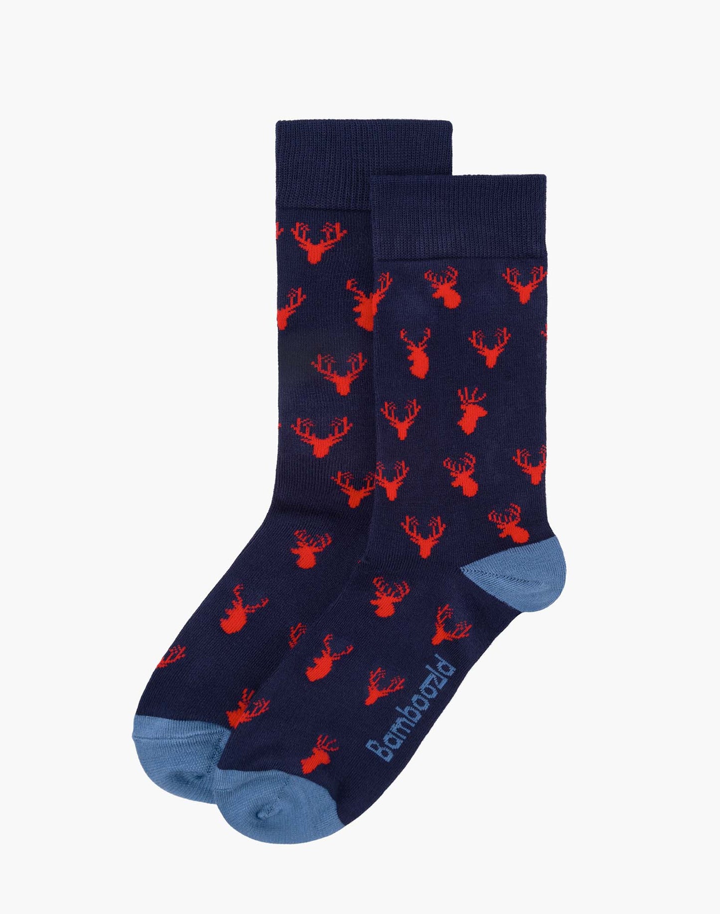 MENS DITSY DEER BAMBOO SOCK