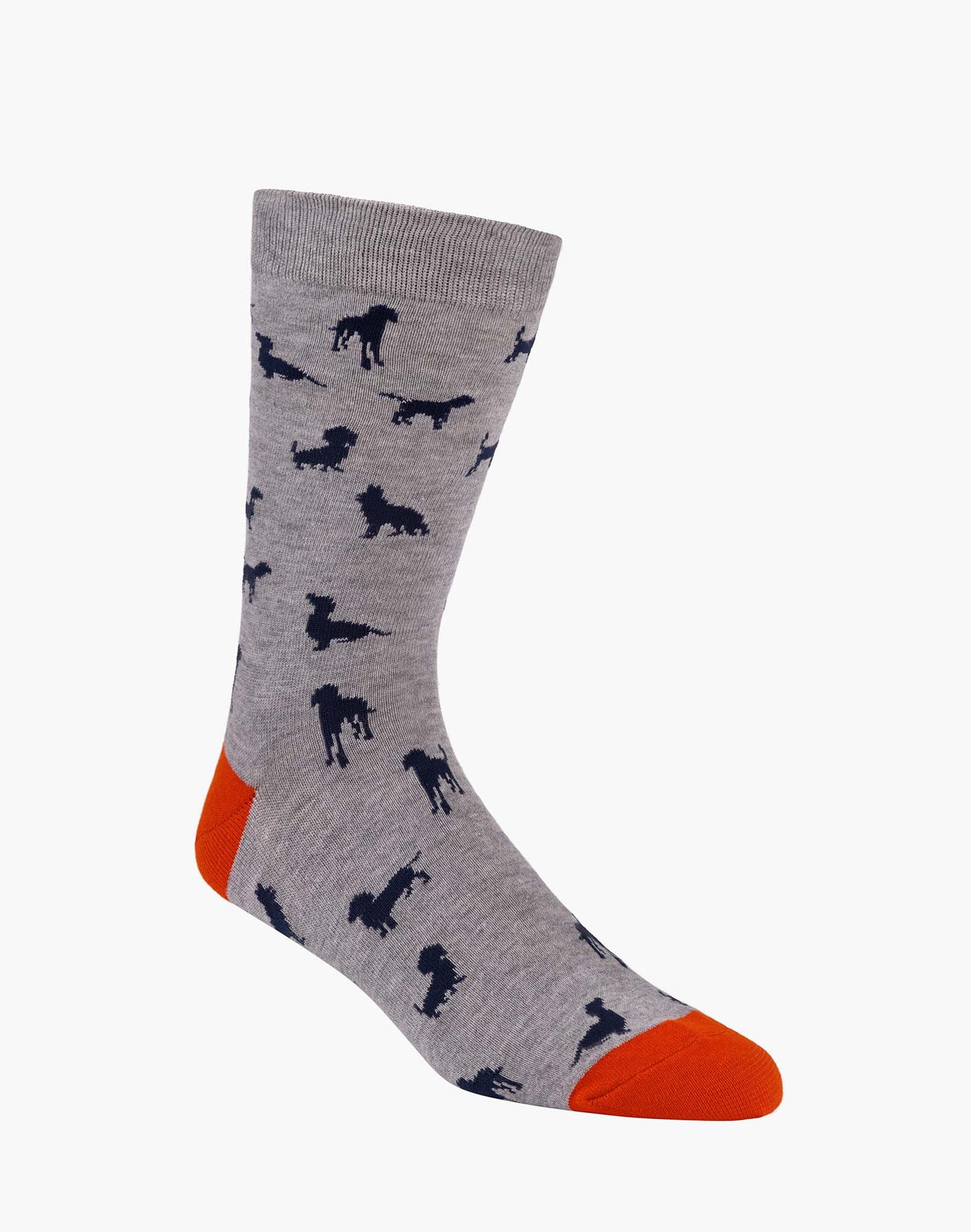 MENS DITSY DOG BAMBOO SOCK