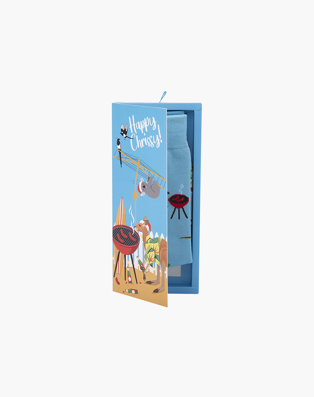 MENS HAPPY CHRISSY BAMBOO SOCK CARD