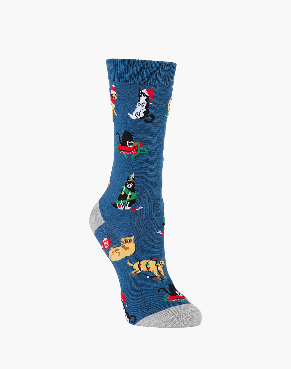 WOMENS CATTY XMAS BAMBOO SOCKS