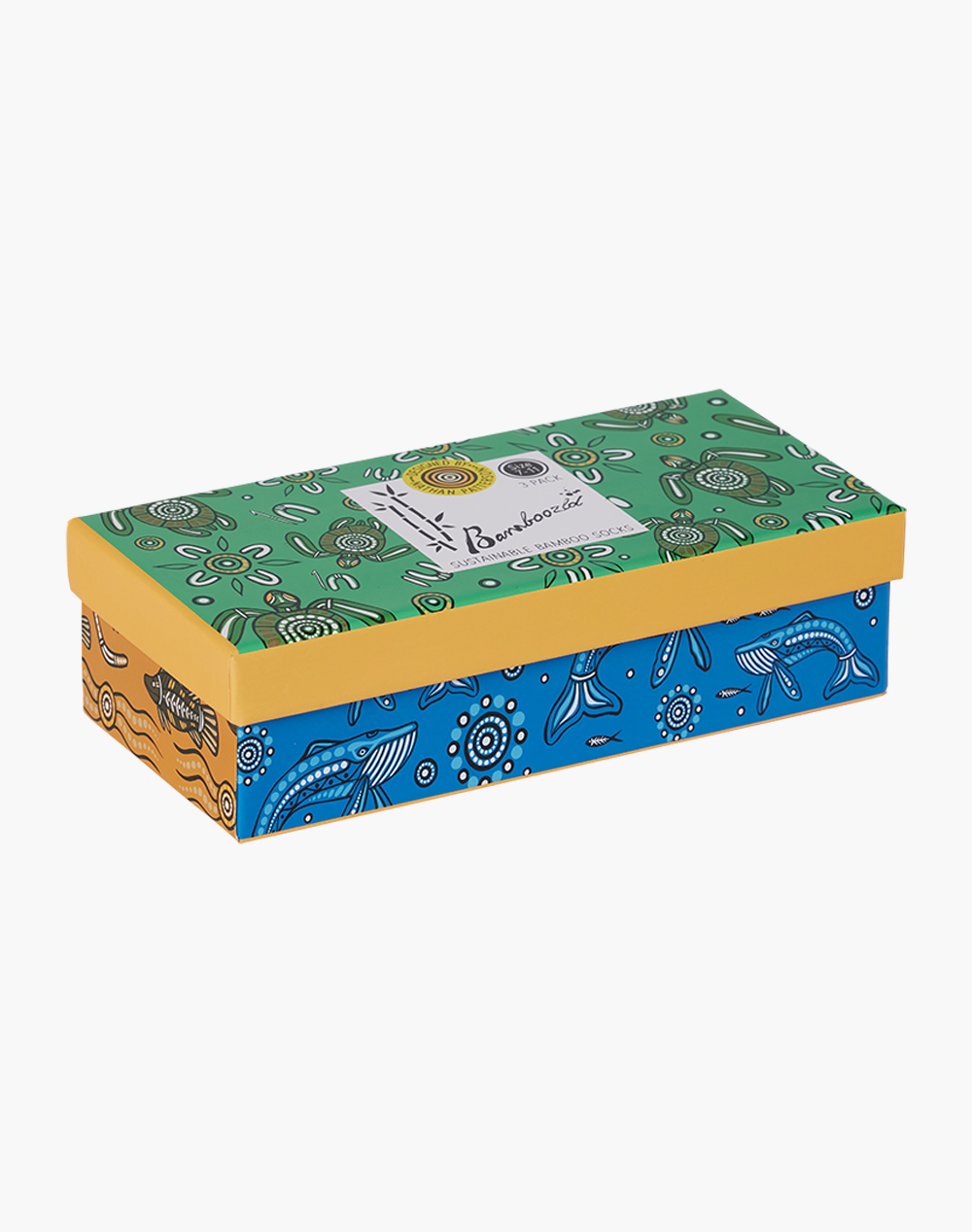 MENS NATIVE AUSTRALIAN SEALIFE 3PK GIFT BOX