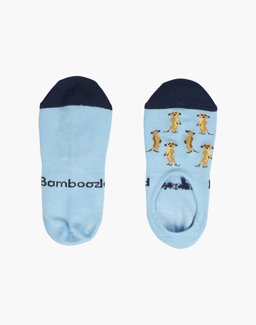 WOMENS MEERKAT BAMBOO SECRET SOCK