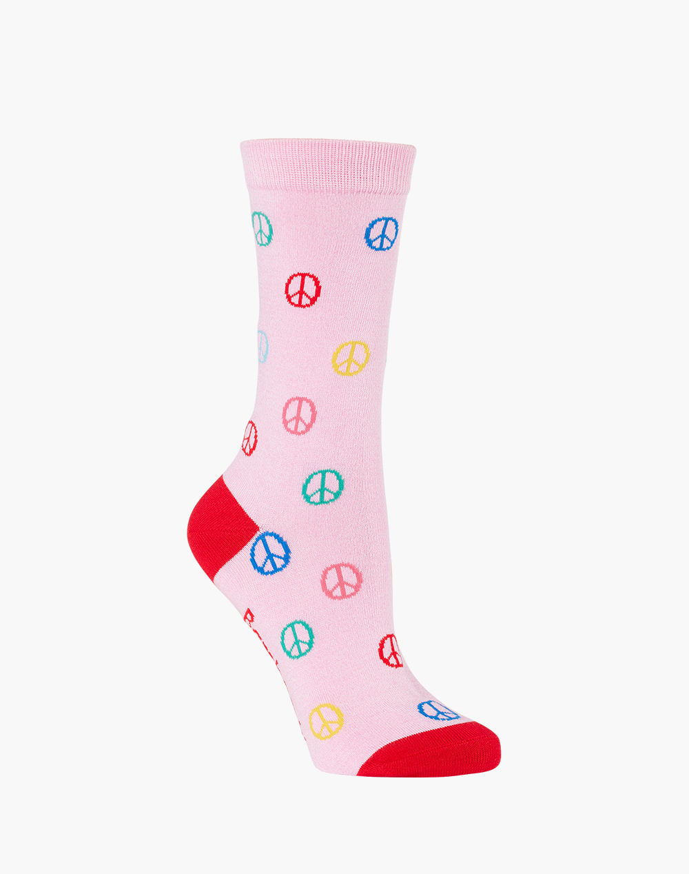 WOMENS PEACE OUT BAMBOO SOCK