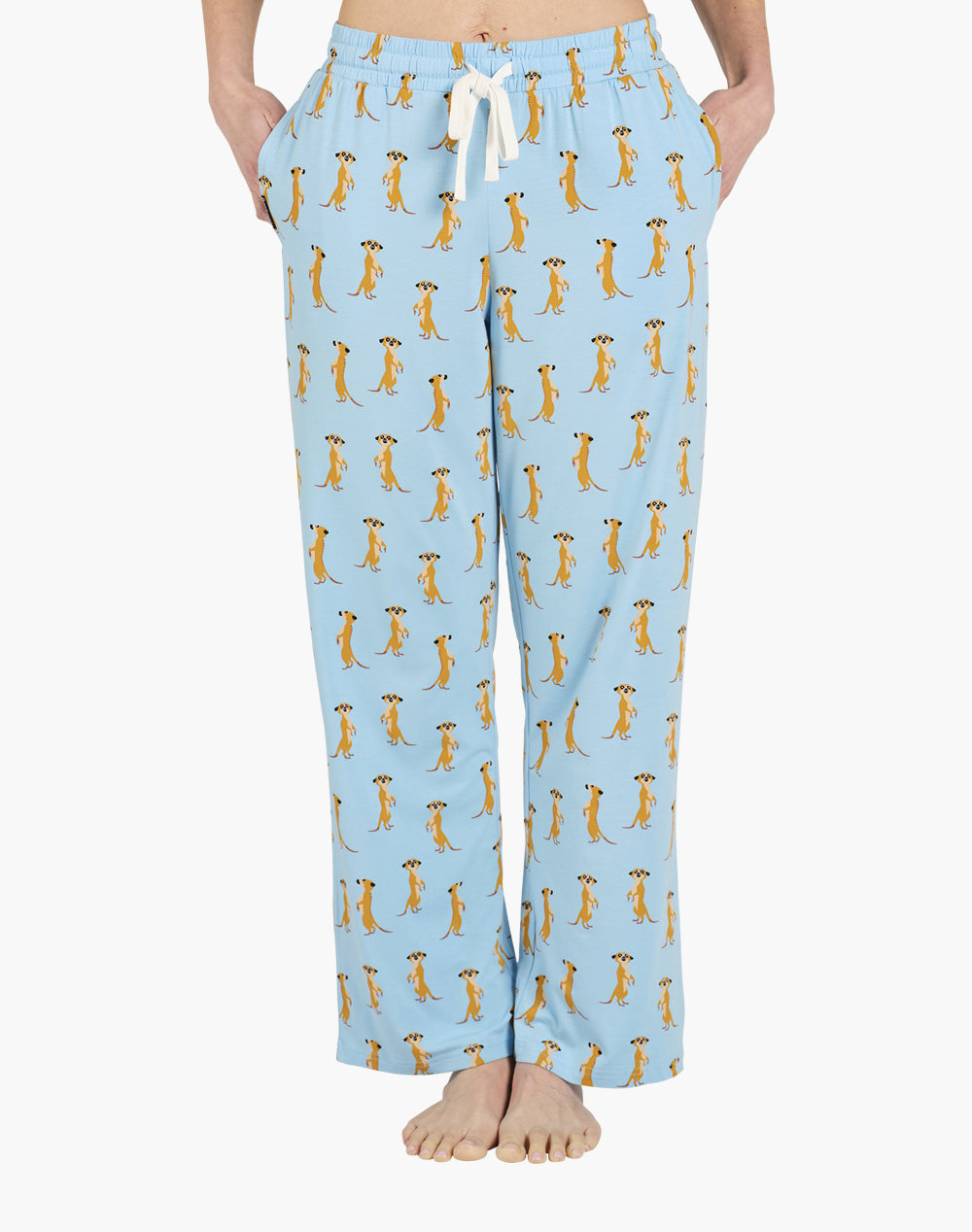 WOMENS MEERKAT BAMBOO JERSEY SLEEP PANT