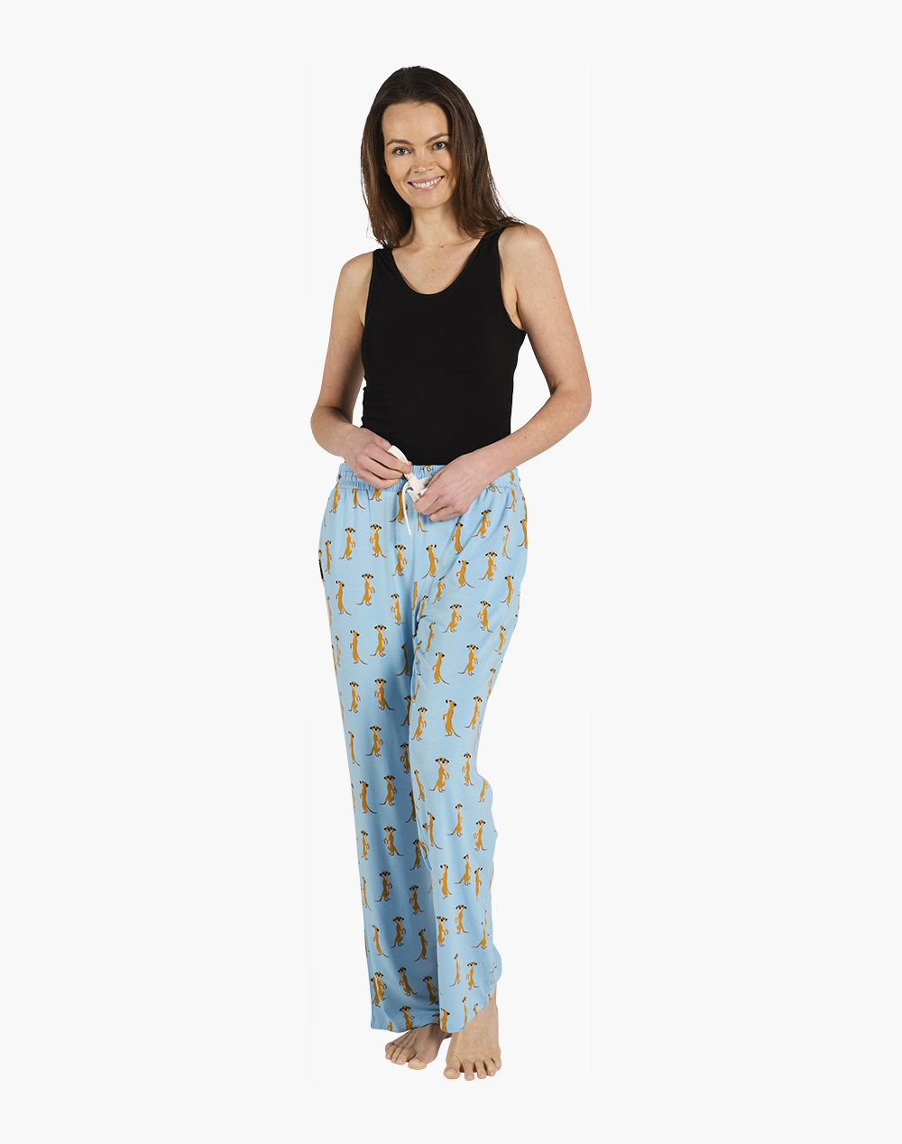 WOMENS MEERKAT BAMBOO JERSEY SLEEP PANT