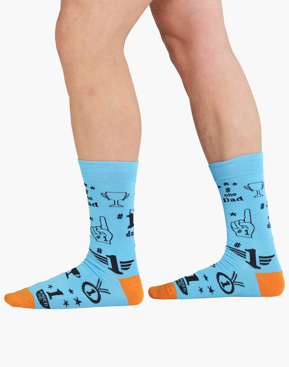 MENS NUMBER ONE DAD BAMBOO SOCK