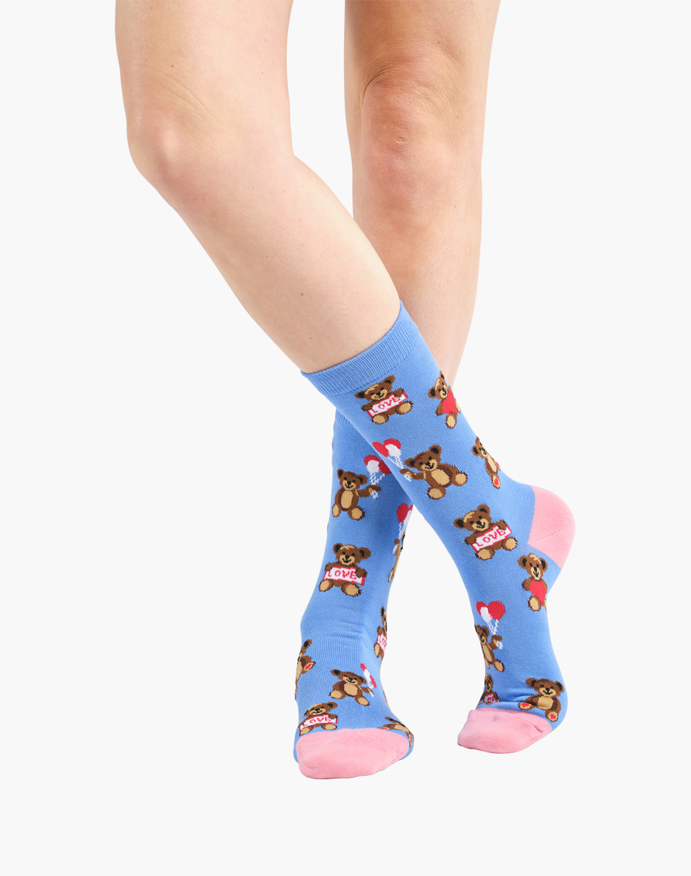 WOMENS TEDDY BEARS BAMBOO SOCK
