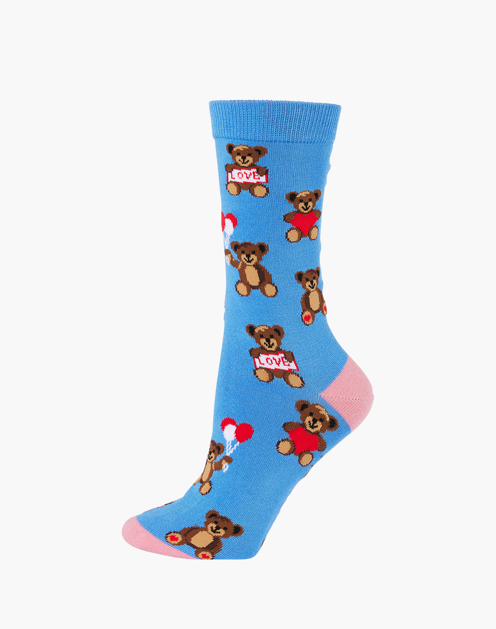 WOMENS TEDDY BEARS BAMBOO SOCK