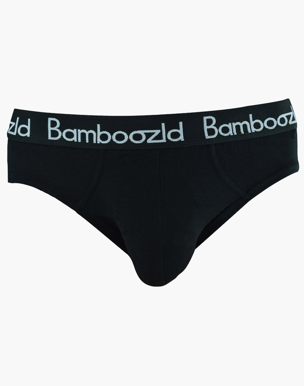 MENS BLACK BAMBOO BRIEF