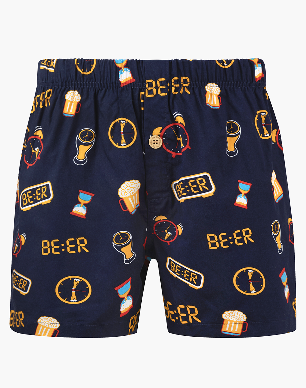MENS BEER O'CLOCK BAMBOO BOXER SHORT CRACKER