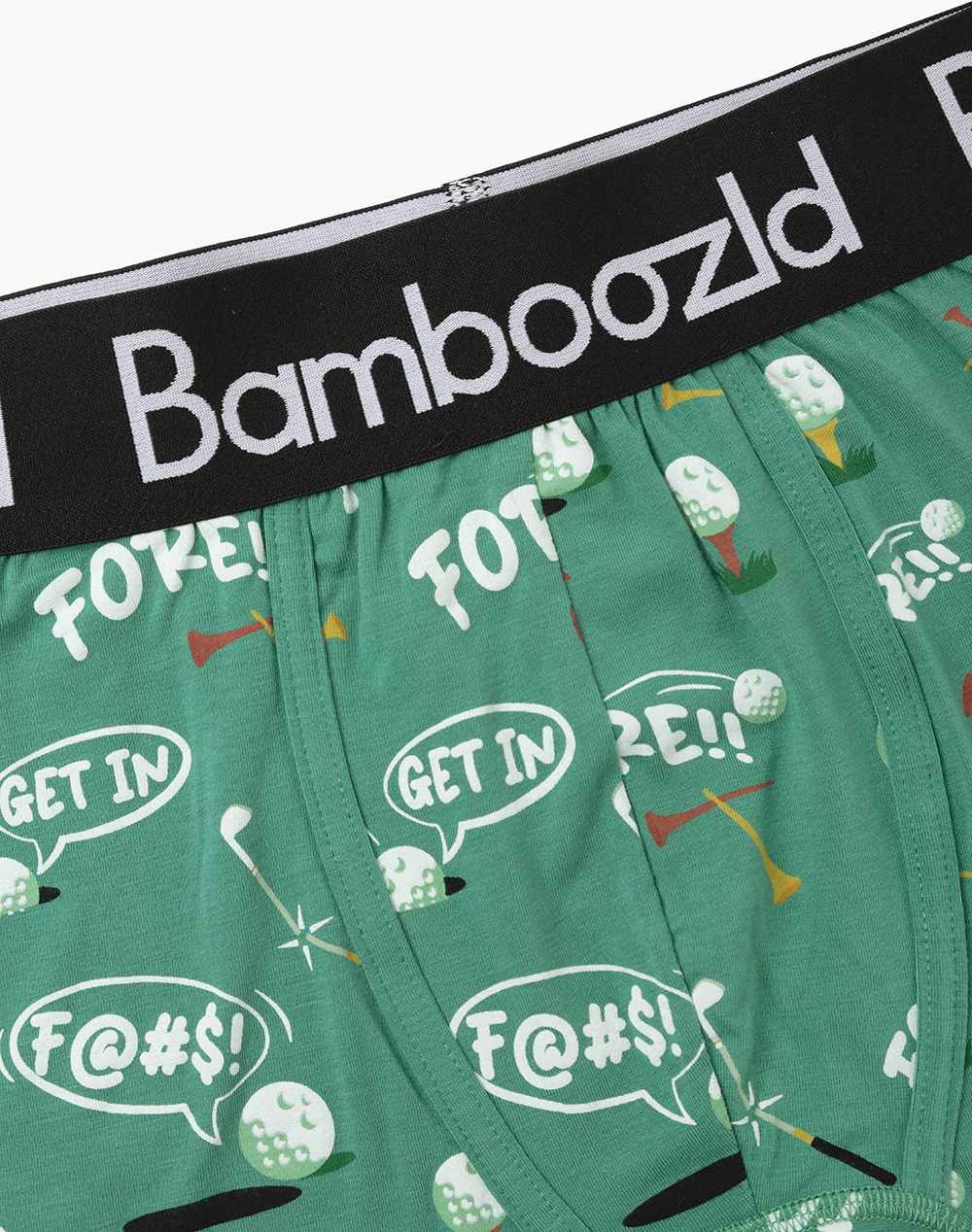 MENS GOLF FORE BAMBOO TRUNK - SMALL & LARGE SIZE ONLY