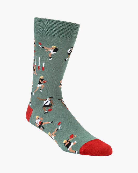 MENS AFL BAMBOO SOCK