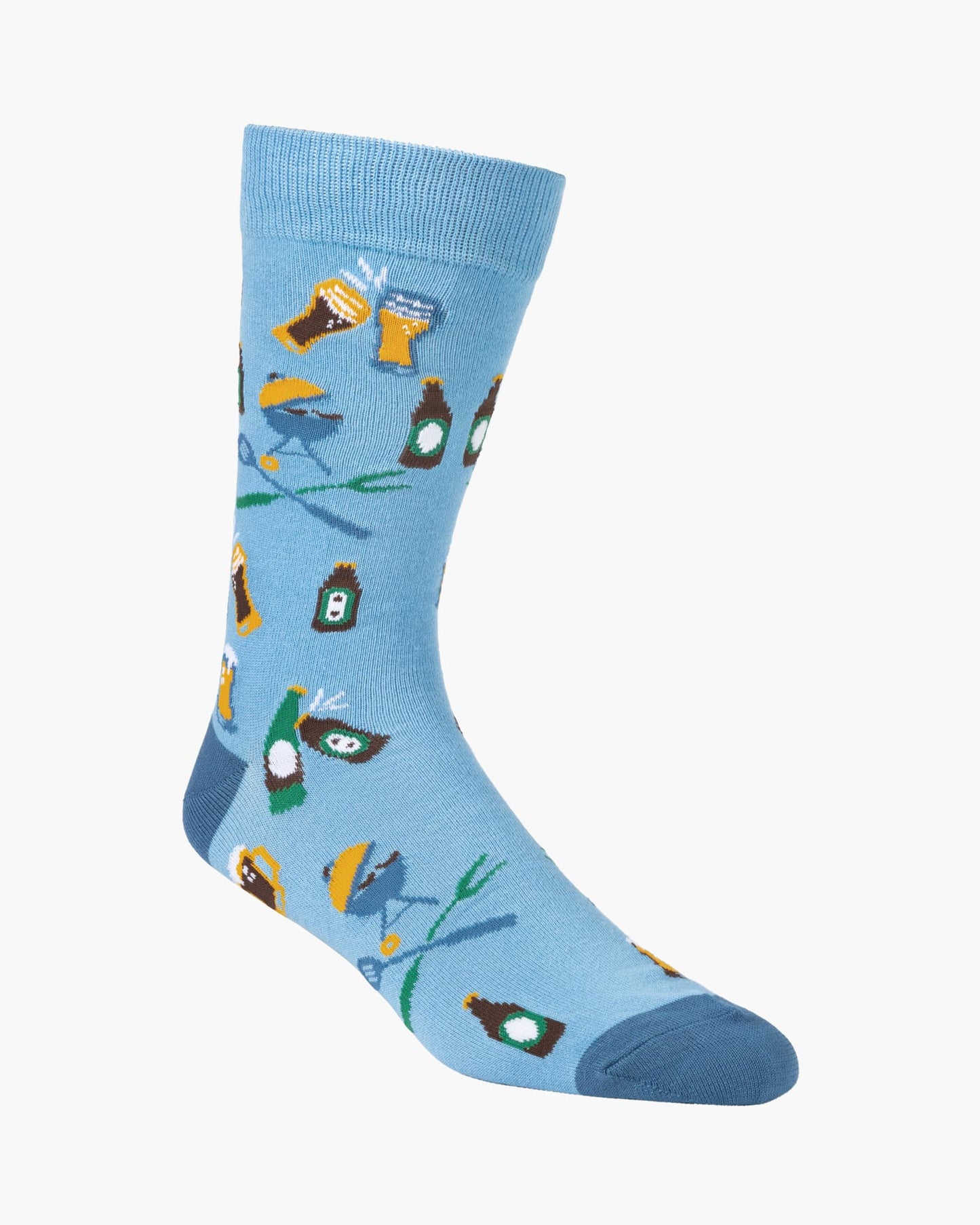 MENS BBQ KING BAMBOO SOCK