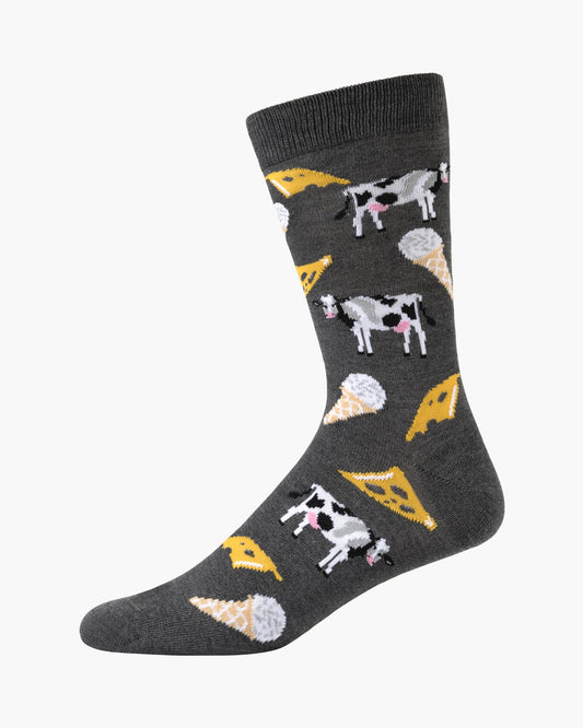 MENS DAIRY QUEEN BAMBOO SOCK