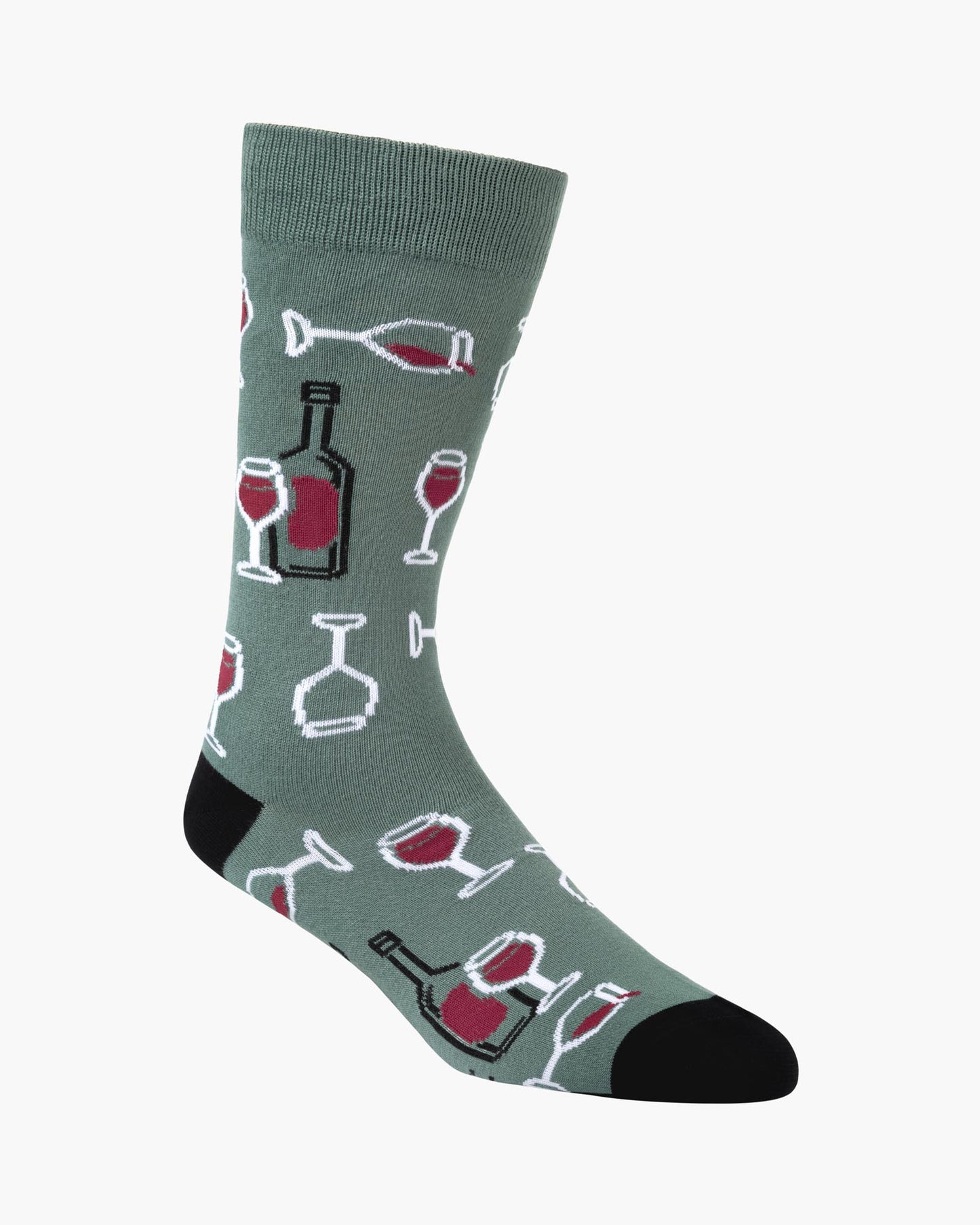 MENS FINE WINE BAMBOO SOCK