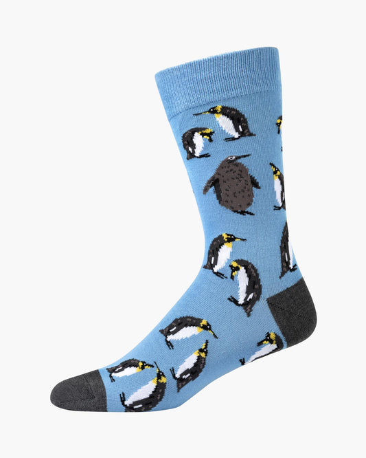 MENS KING PENGUIN BAMBOO SOCK