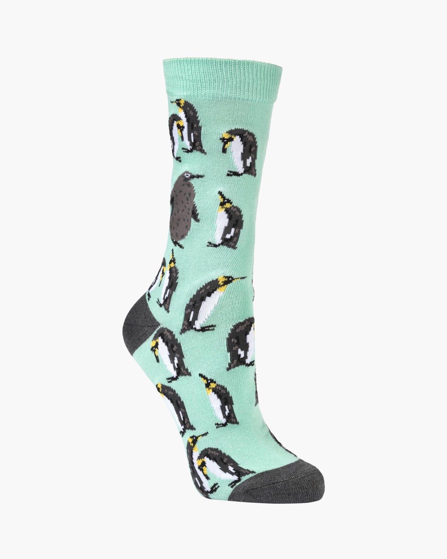 WOMENS KING PENGUIN BAMBOO SOCK