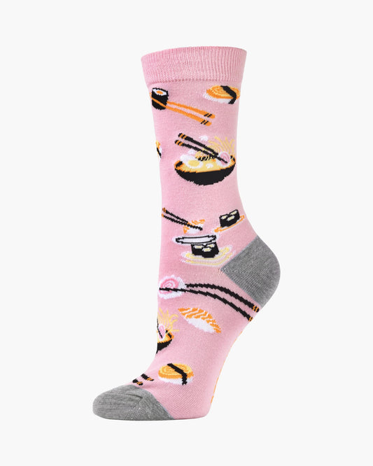 WOMENS RAMEN BAMBOO SOCK