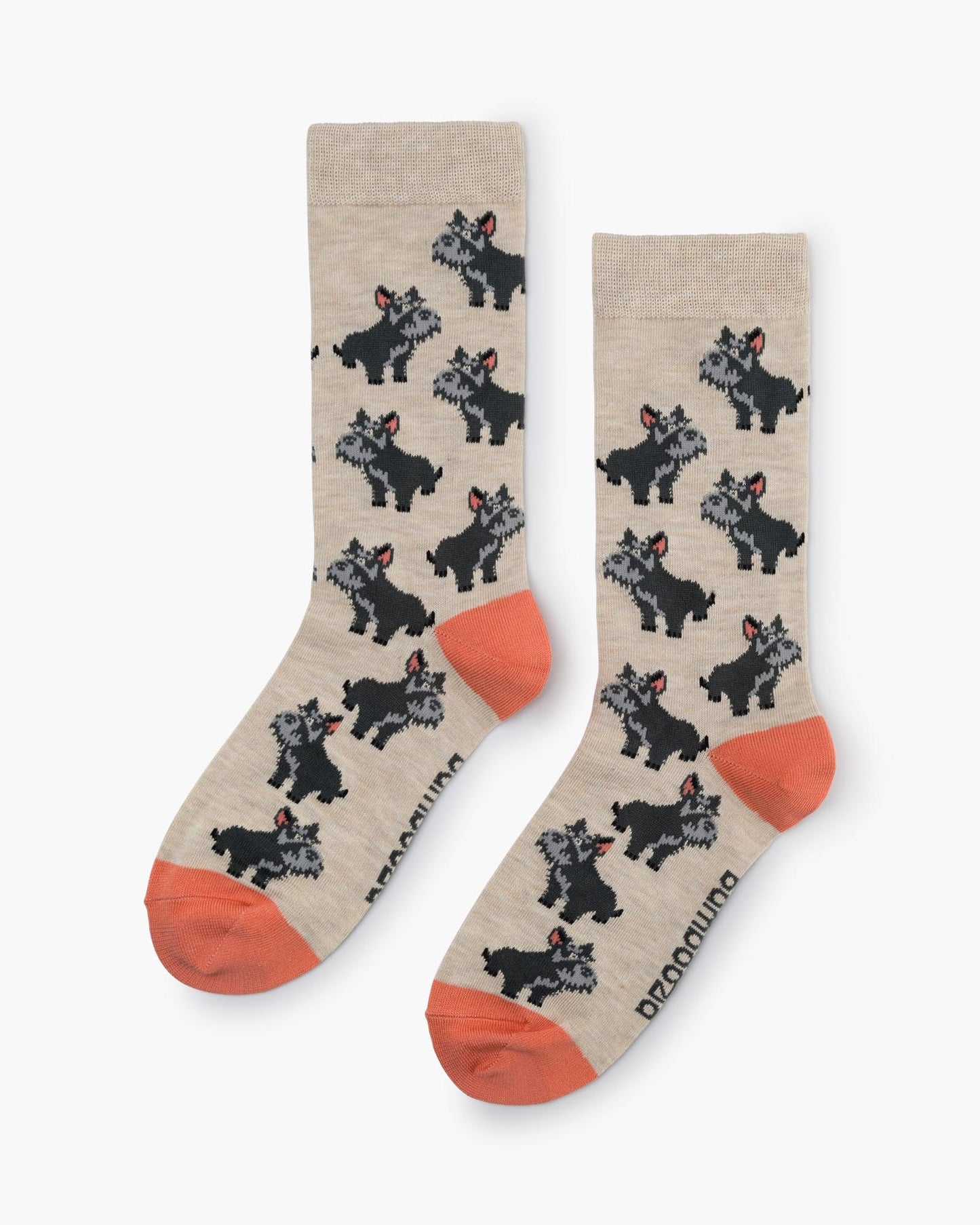 WOMENS SCOTTIE DOGS BAMBOO SOCK