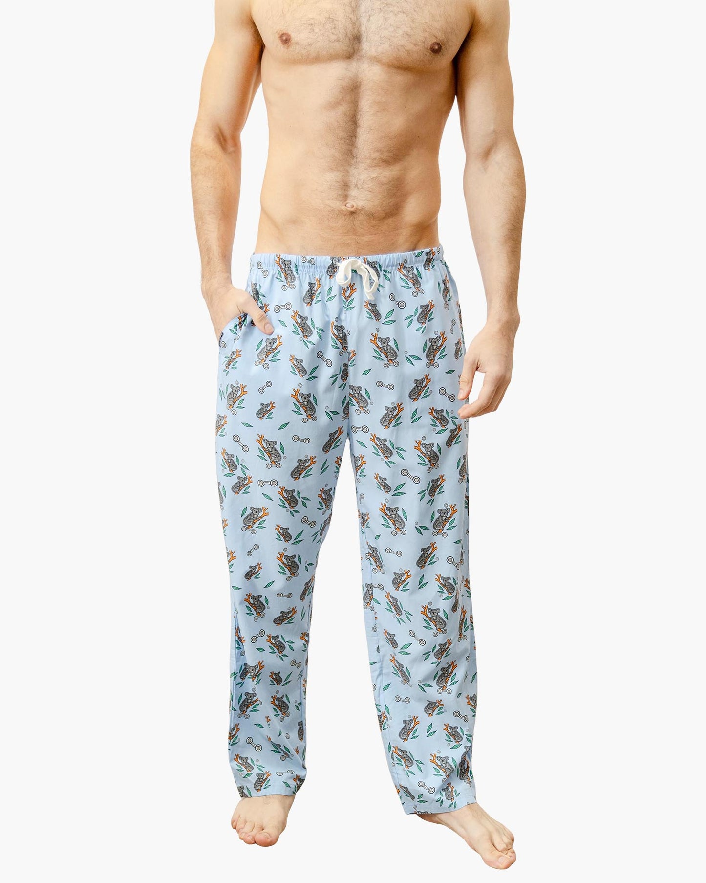 MENS NATIVE KOALA BAMBOO WOVEN SLEEP PANT