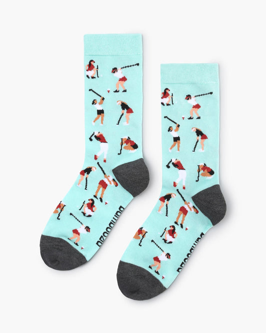 WOMENS TEE IT HIGH BAMBOO SOCK