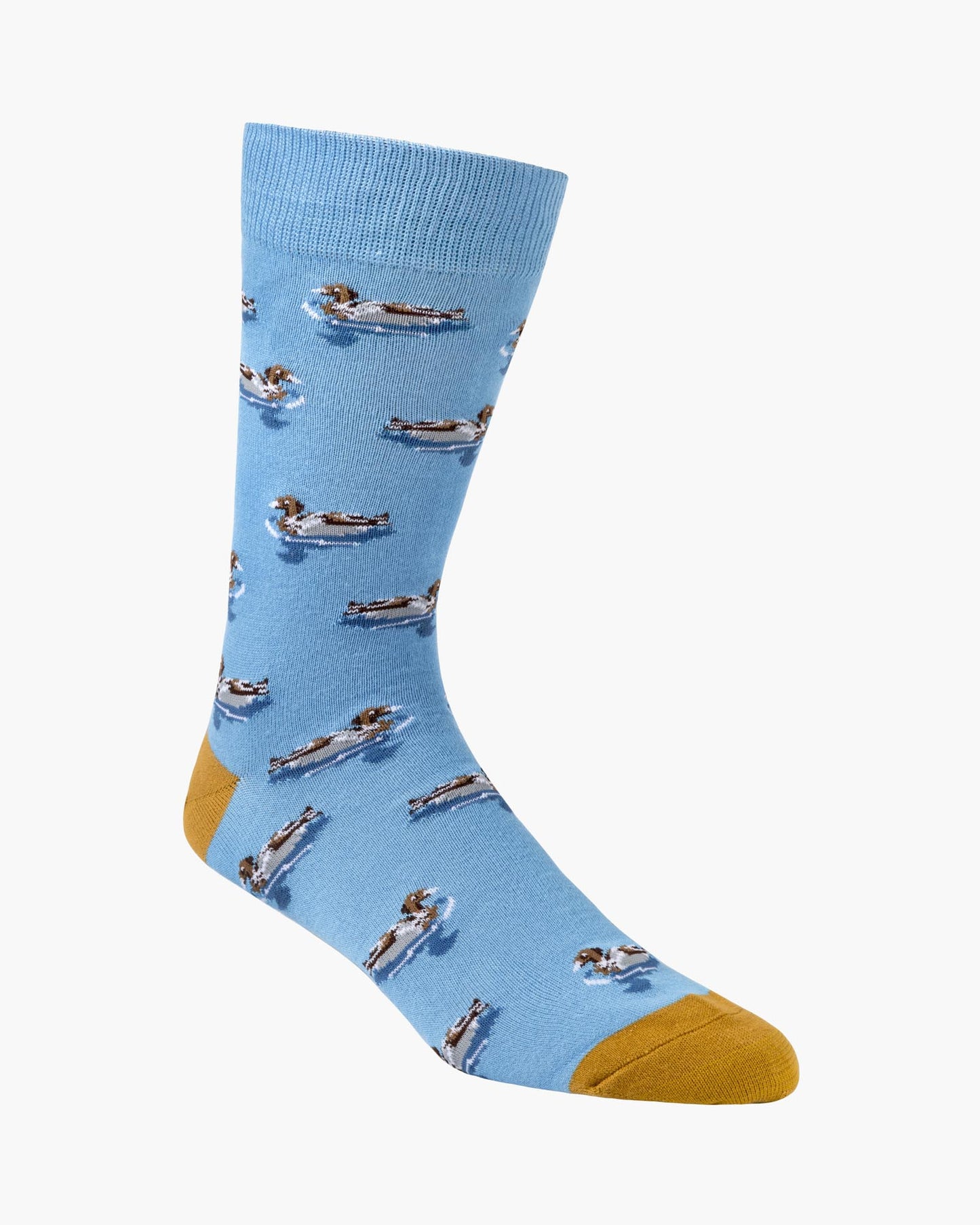 MENS WOOD DUCK BAMBOO SOCK