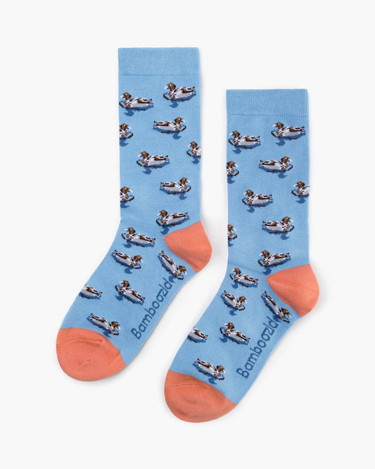 WOMENS WOOD DUCK BAMBOO SOCK
