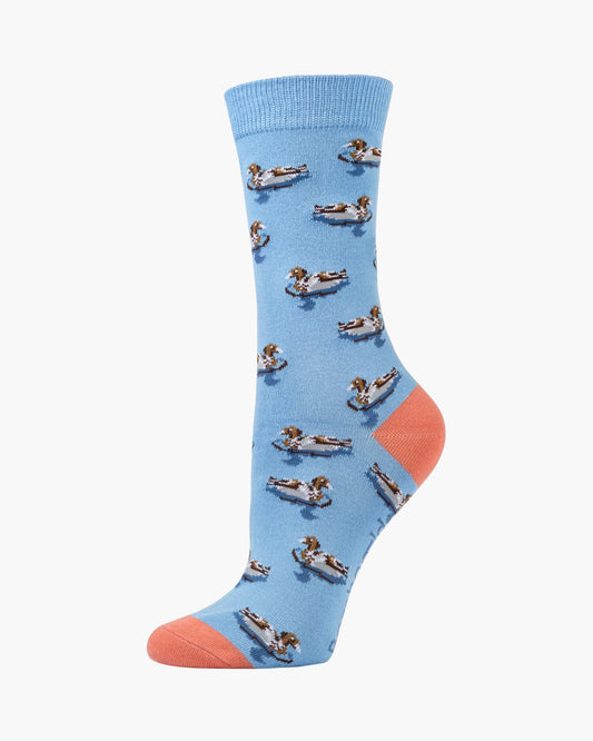 WOMENS WOOD DUCK BAMBOO SOCK