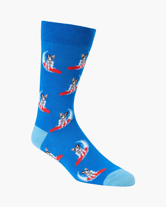 MENS BEACH BARKER BAMBOO SOCK