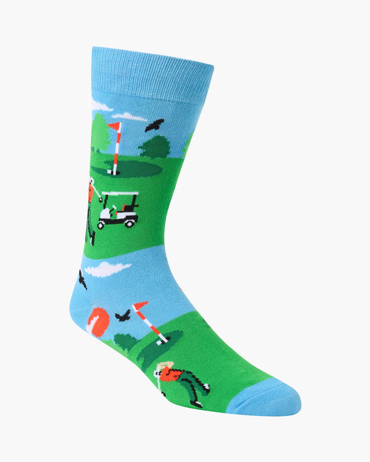 MENS BORN TO BOGEY BAMBOO SOCK