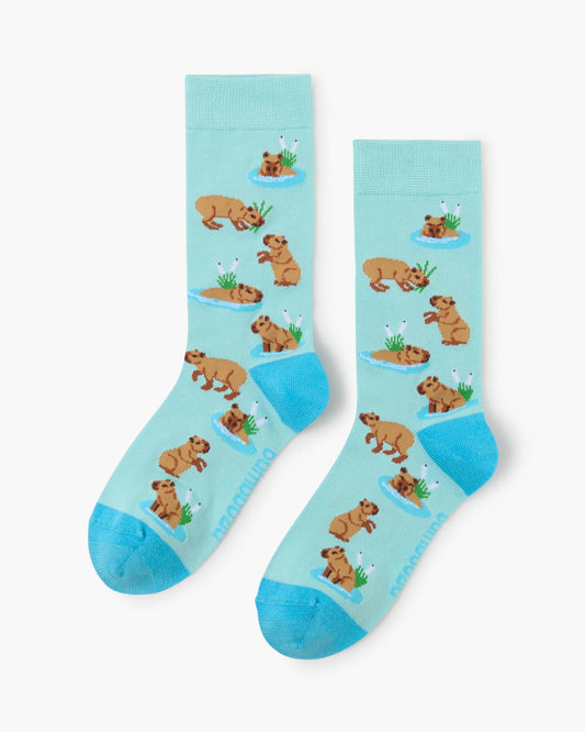 WOMENS CAPYBARA BAMBOO SOCK