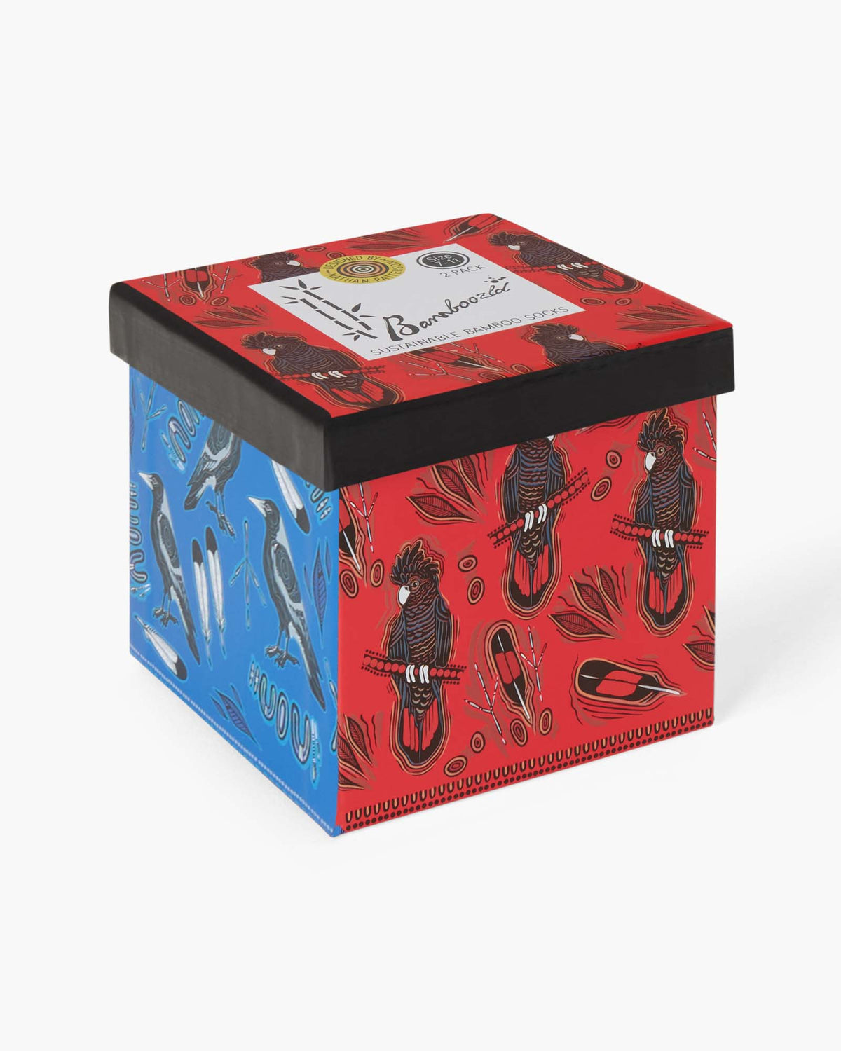 WOMENS NATIVE WILD BIRDS 2PK GIFT BOX