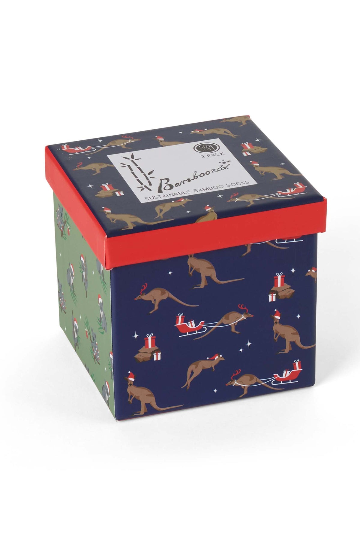MENS OUTBACK CHRISSY ROO & KOALA CREW 2PK GIFT BOX