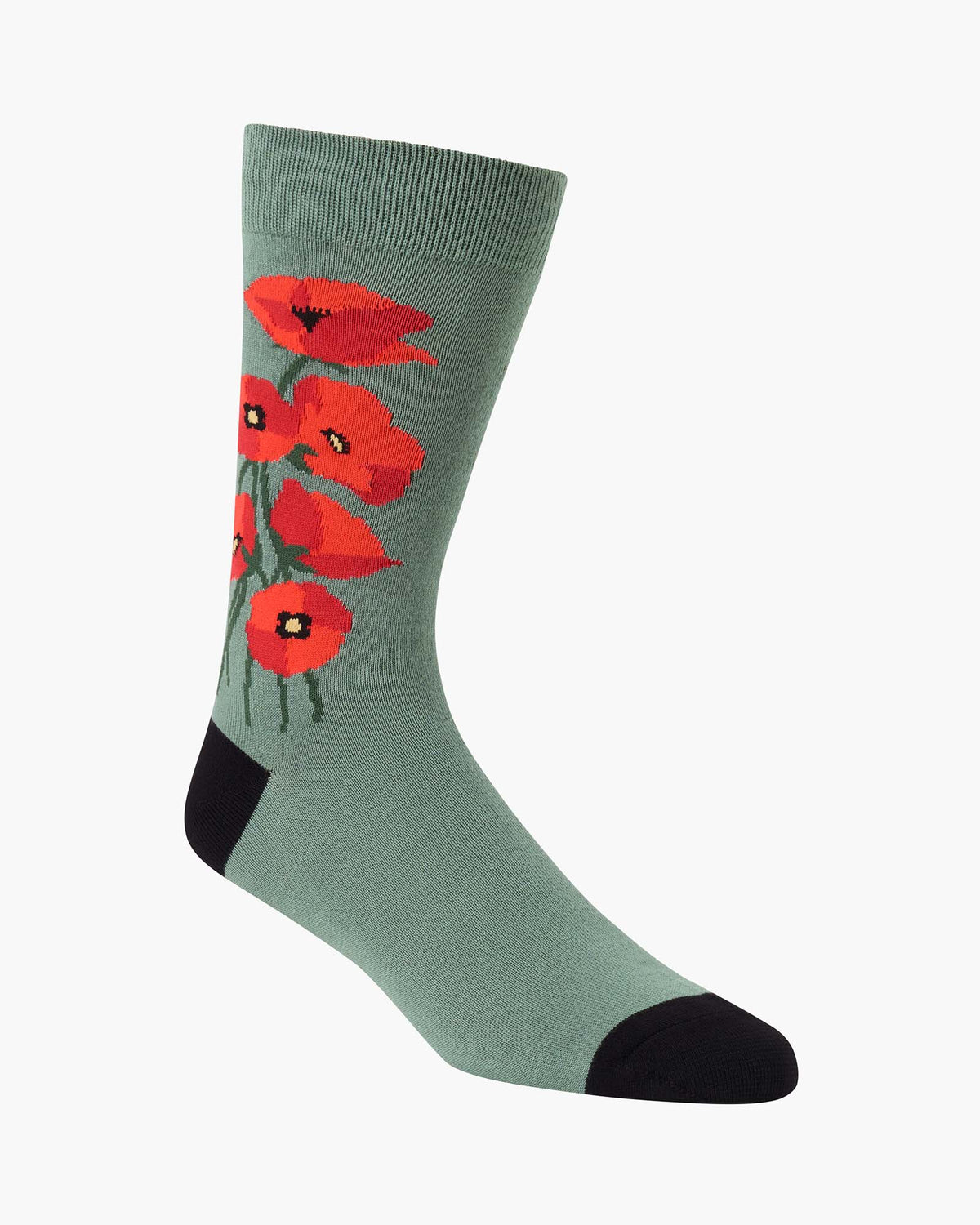 MENS POPPIES BAMBOO SOCK