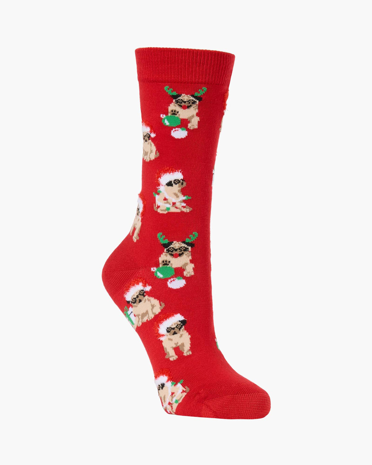 WOMENS PUG-A LA LA LA BAMBOO SOCK