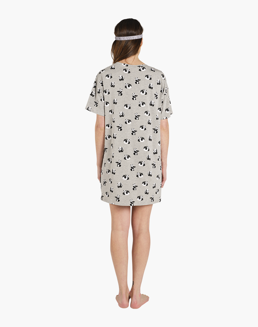 WOMENS PANDA BAMBOO NIGHT-TEE