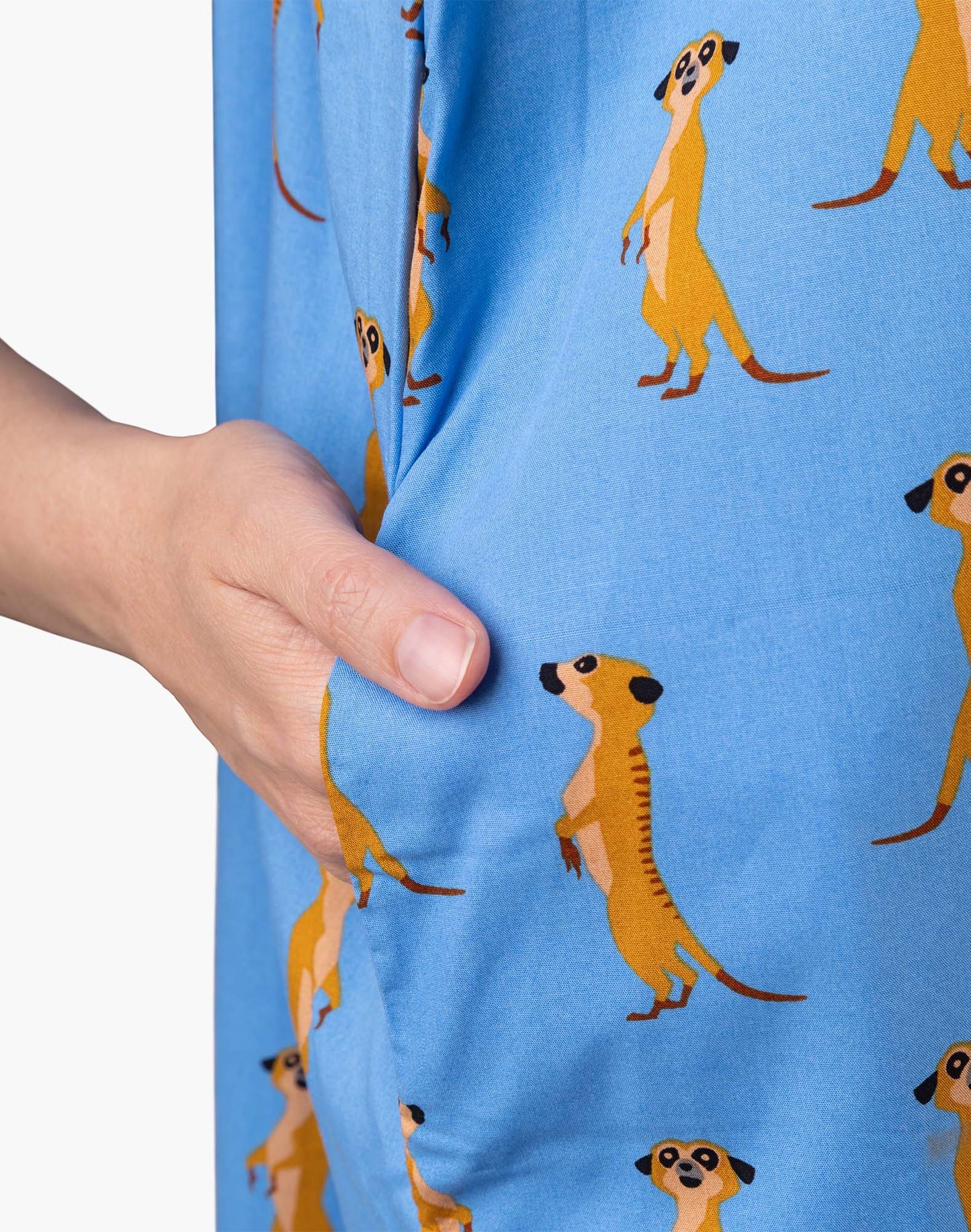 WOMENS MEERKAT BAMBOO SLEEP NIGHTIE