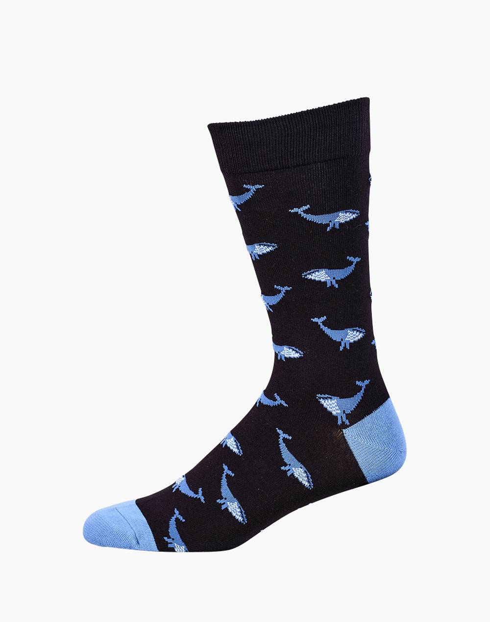 MENS WHALE BAMBOO SOCK