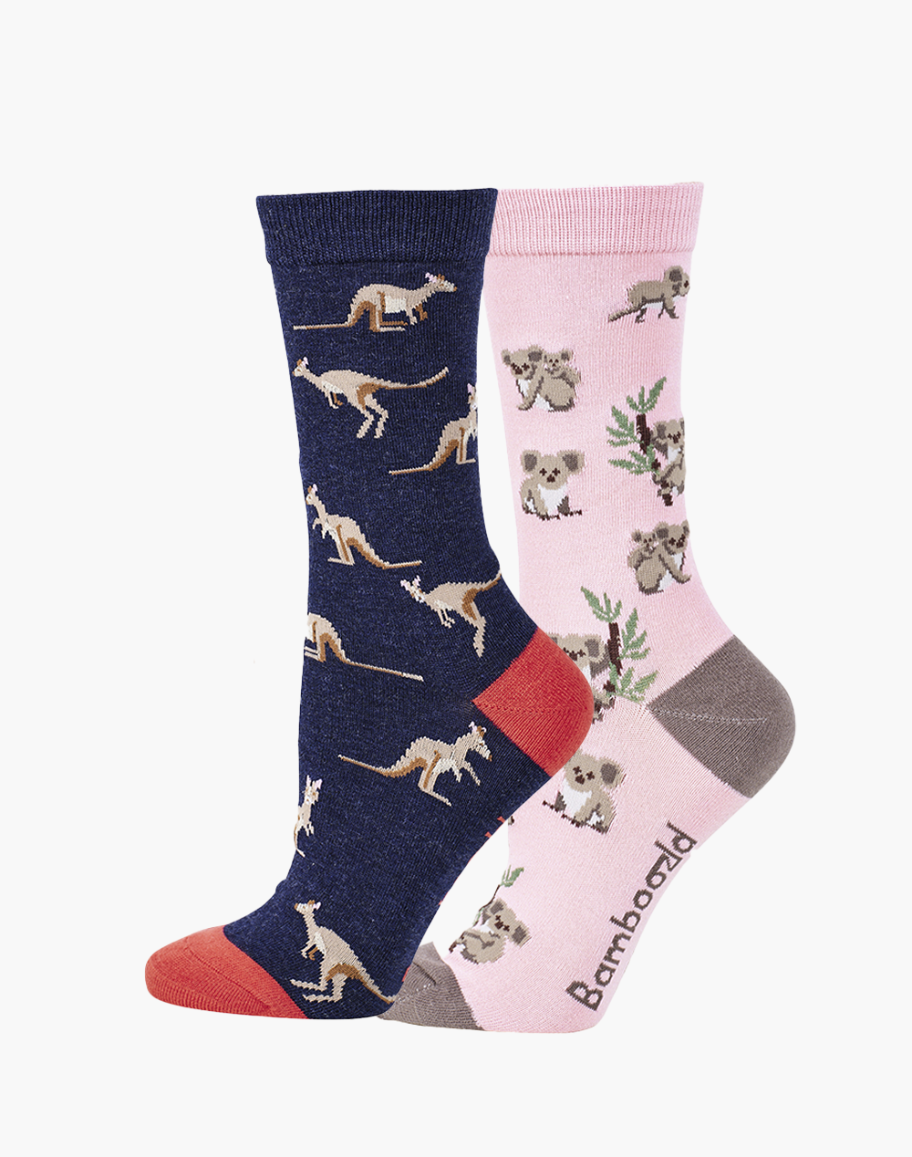 WOMENS NATIVE ANIMALS 2PK GIFT BOX