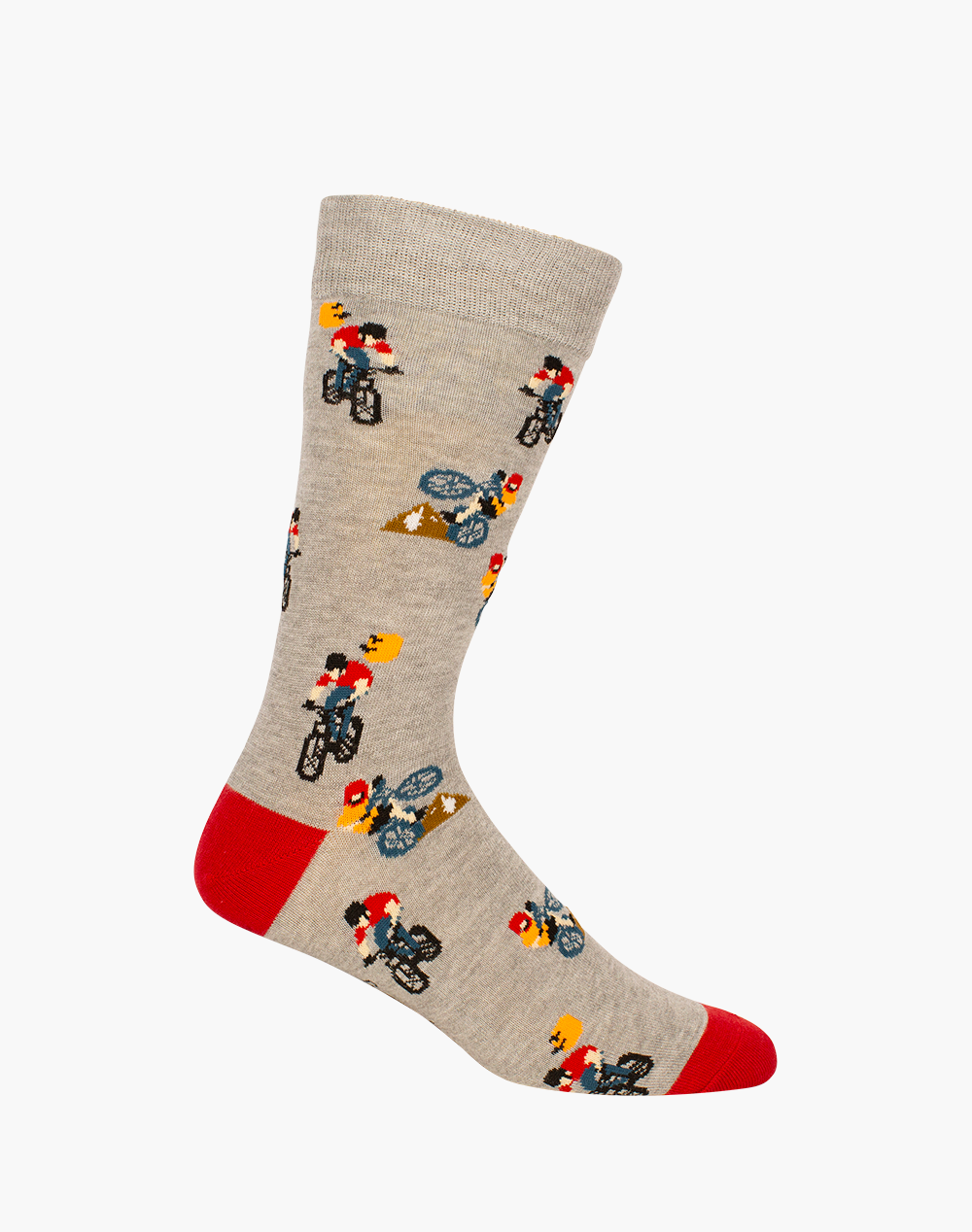 MENS MOUNTAIN BIKE BAMBOO SOCK