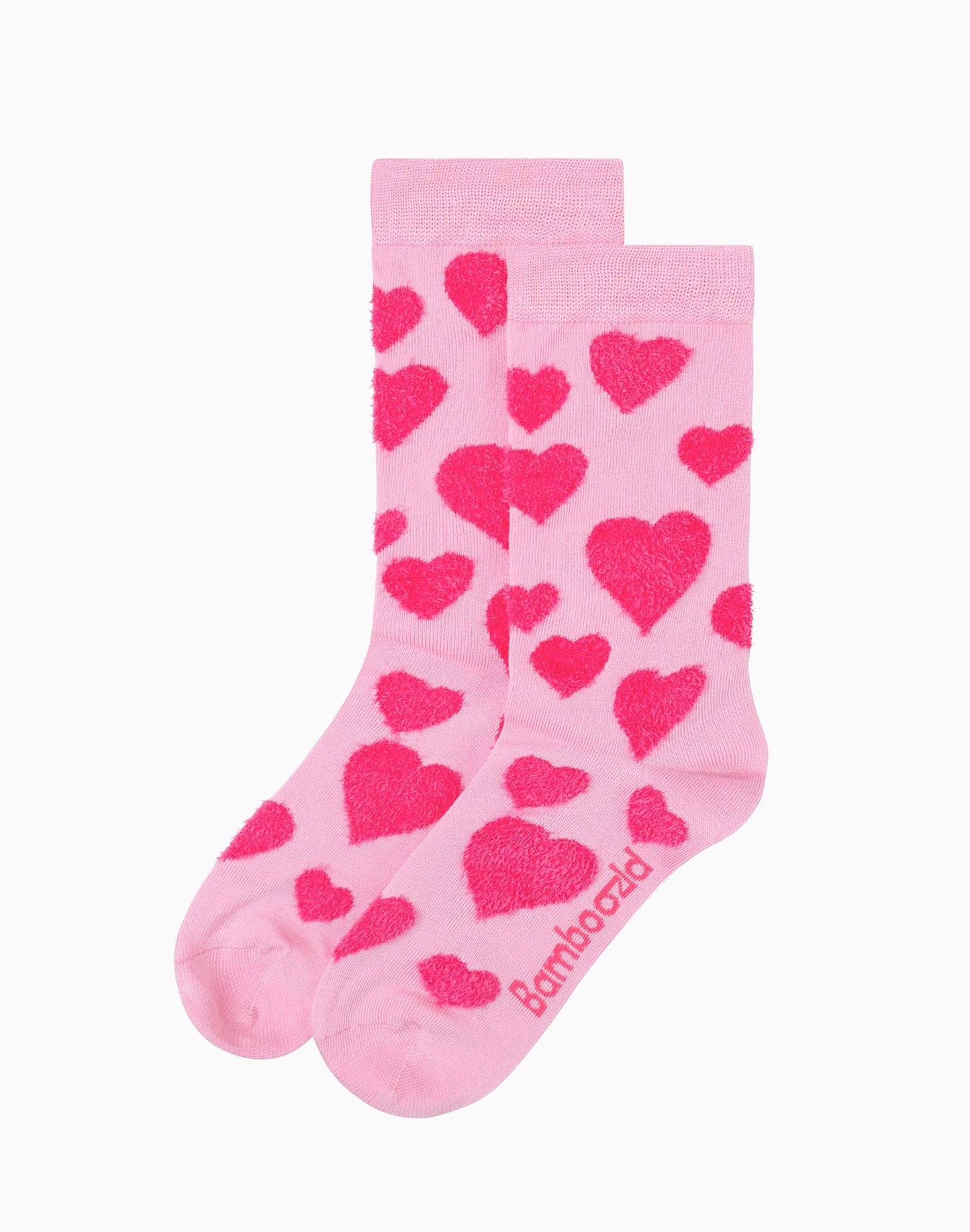 WOMENS FEEL THE LOVE BAMBOO SOCK CARD