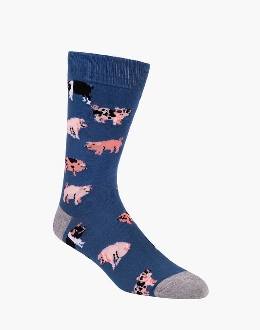 MENS OINK BAMBOO SOCK
