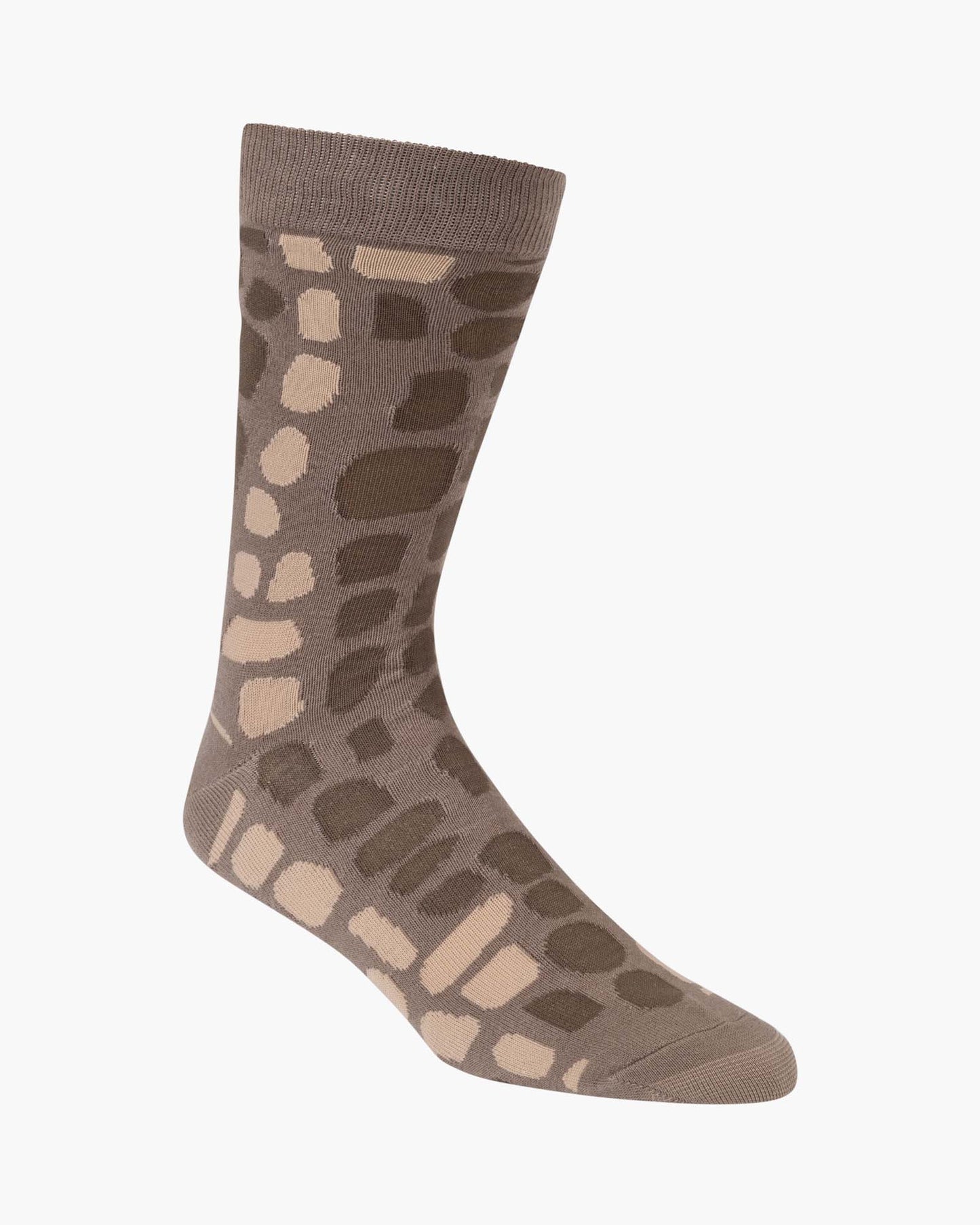 MENS CROC SKIN BAMBOO SOCK