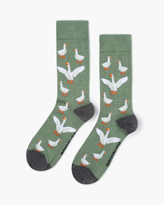 MENS GEESE BAMBOO SOCK