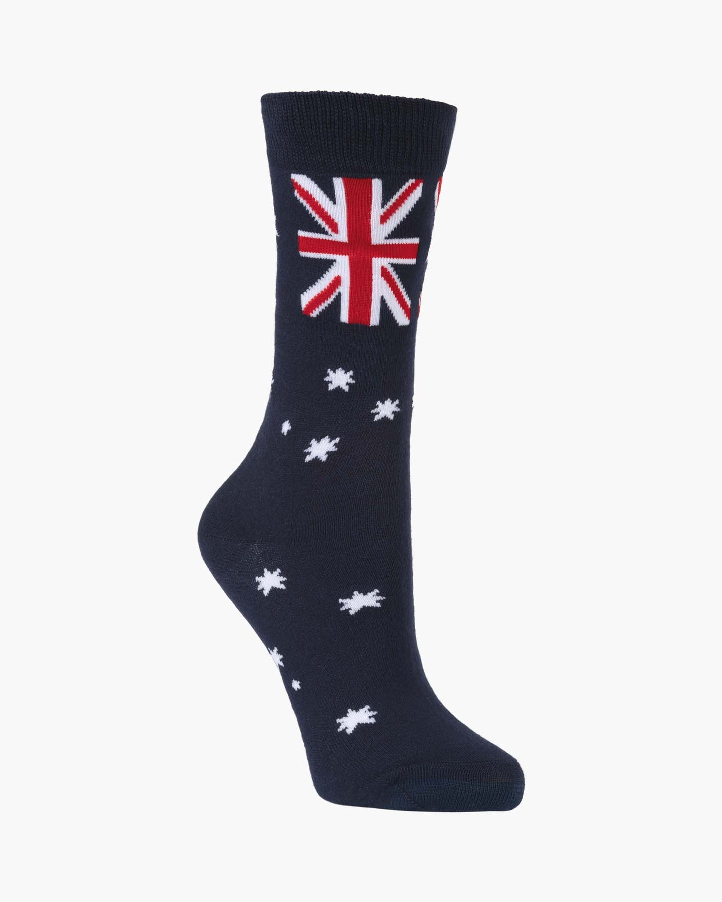 WOMENS GO AUSSIE FLAG BAMBOO SOCK