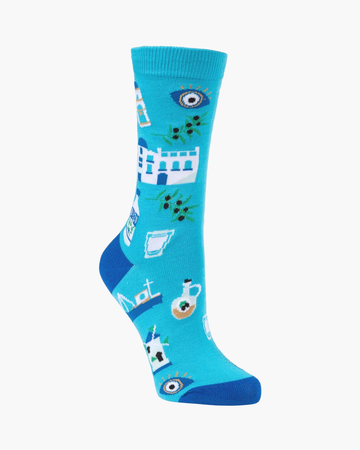WOMENS GREEK ODYSSEY BAMBOO SOCK